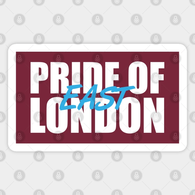 Pride of East London Magnet by Footscore